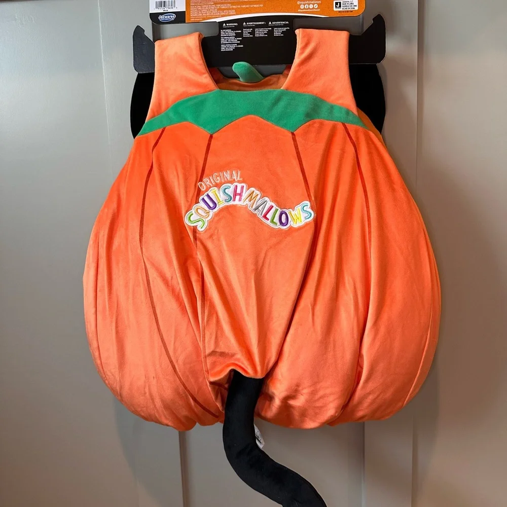 Squishmallows Kids Costume - Calio - Pumpkin Cat Kids Costume